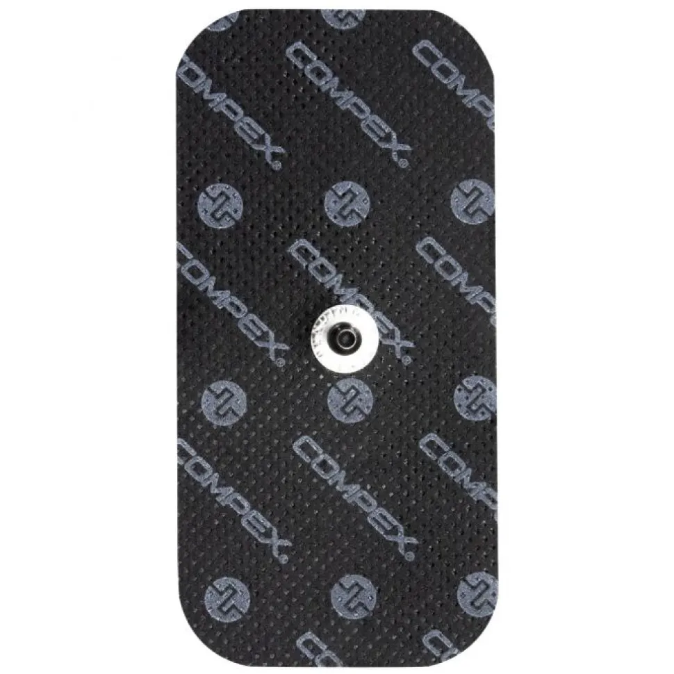 2 Electrodes 1 Snaps 5*10cm - Accessoire Electrostimulation | Compex
