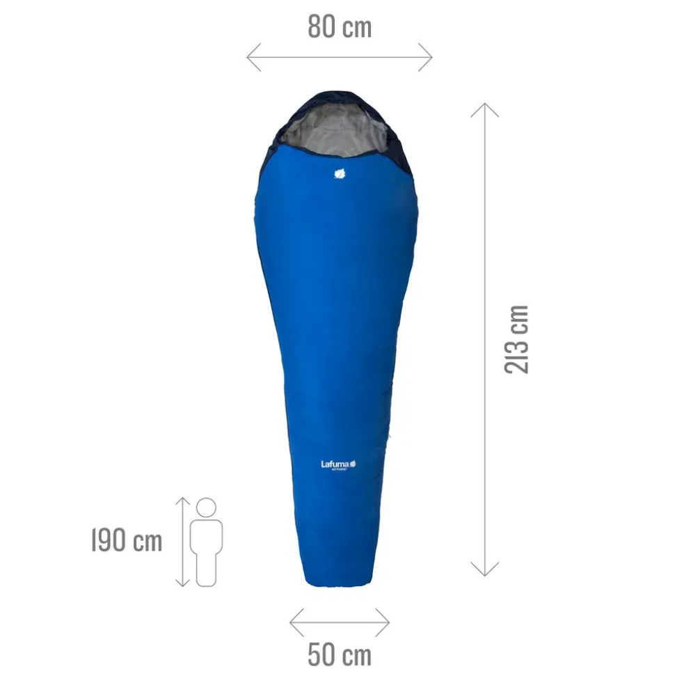 Active 10 Azur Blue - Sac De Couchage | Lafuma