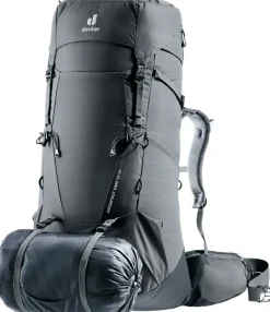 Aircontact Core 55+10 Sl Graphite Black - Sac A Dos | Deuter