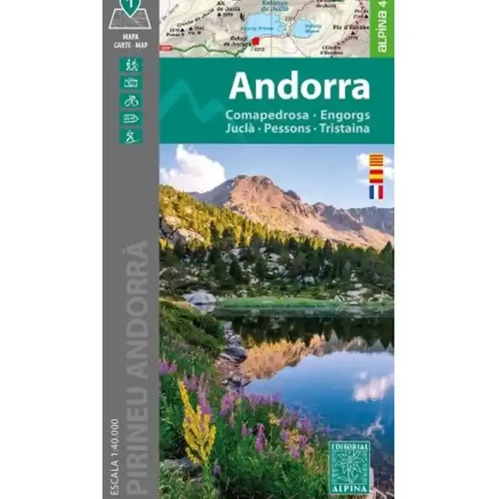 Andorra - Comapedrosa - Engorgs Jucla - Pessons - Tristaina | Alpina