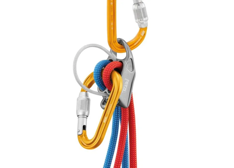 Attache Screw Lock Jaune - Mousquetons | Petzl
