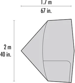 Avancee Hubba Gear Shed Vert - Tente | Msr