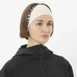 Bandeau Rs Pro Headband Whisper White Deep Black - Bandeau | Salomon