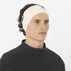 Bandeau Rs Pro Headband Whisper White Deep Black - Bandeau | Salomon