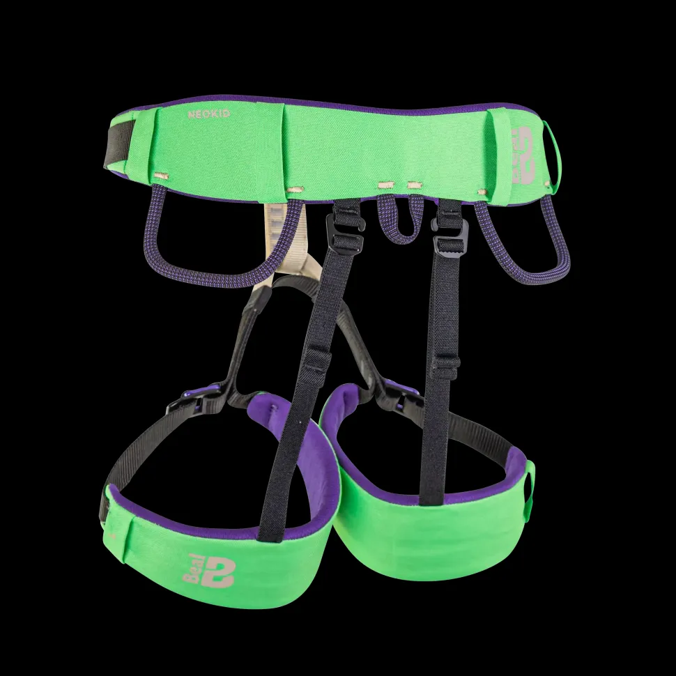 Baudrier Enfant Neo Kid Green - Harnais Reglables | Beal