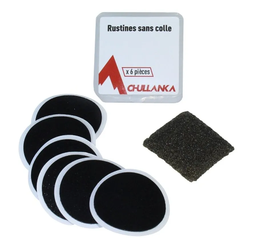 Boite 6 Rustines Sans Colle - Gonflage | Chullanka