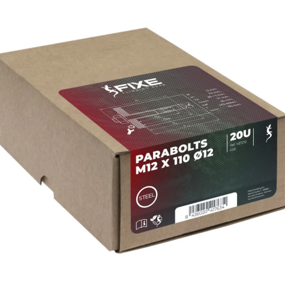 Boite De Goujons M12x90mm 20pcs - Equipement De Parois | Fixe