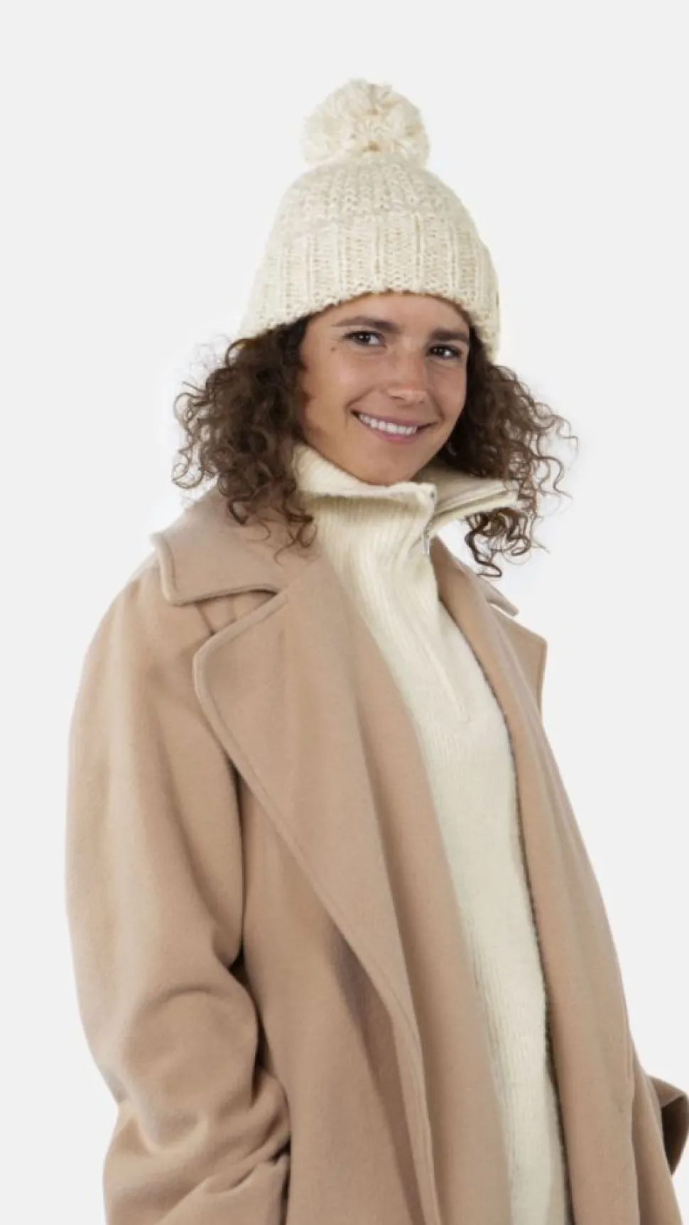 Bonnet Aitane Femme Crème - Bonnet | Barts