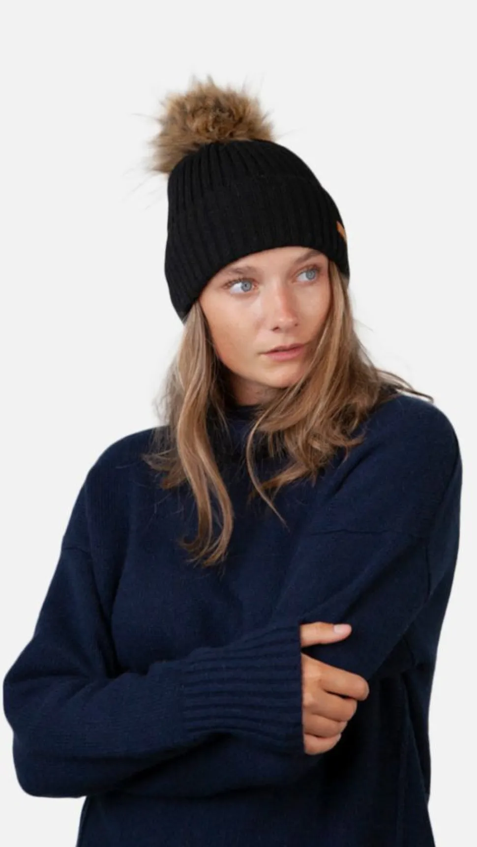 Bonnet Augusti Femme Noir - Bonnet | Barts