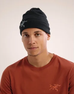 Bonnet Embroidered Bird Black - Bonnet | Arcteryx