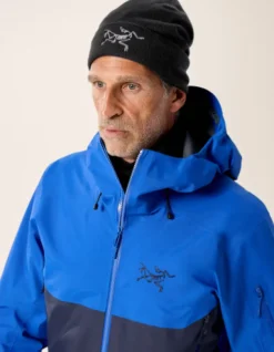 Bonnet Embroidered Bird Toque Black Arcteryx