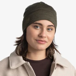 Bonnet Merino Lightweight Solid Bark - Bonnet | Buff