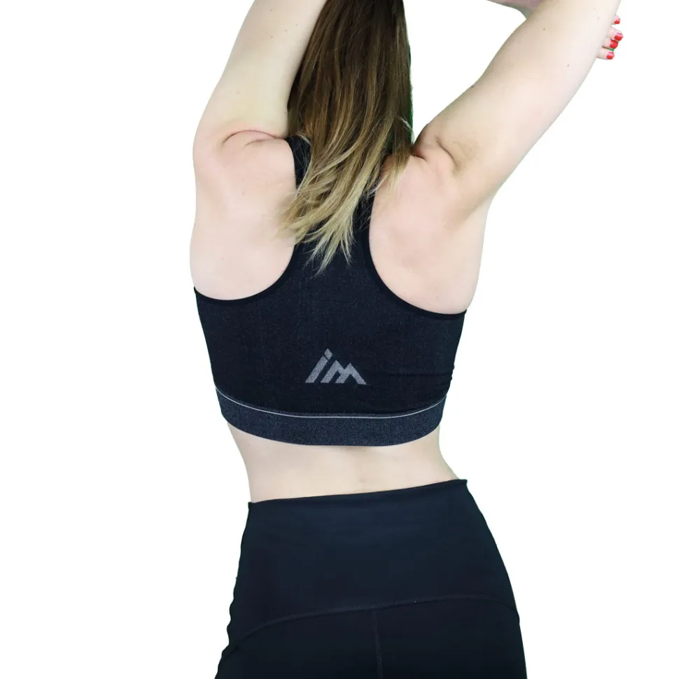 Brassiere Femme Seamless Trail+ Black - Brassiere | Impulse Outdoor