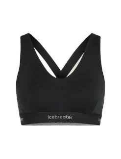 Brassiere Mer 125 Cool-lite Sprite Racerback Black | Icebreaker