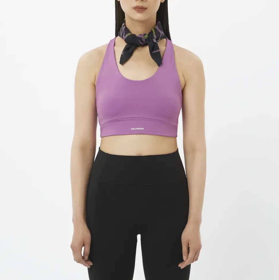 Brassière Shkout Core Iris Orchid - Brassiere | Salomon