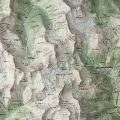 Carte En Relief Brianconnais - Equipement Outdoor | Deniveles Editions