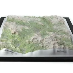 Carte En Relief Brianconnais - Equipement Outdoor | Deniveles Editions