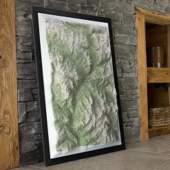 Carte En Relief Brianconnais - Equipement Outdoor | Deniveles Editions