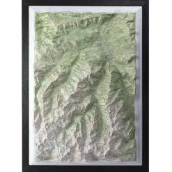 Carte En Relief Massif Des Cauterets | Deniveles Editions