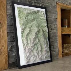 Carte En Relief Massif Des Cauterets | Deniveles Editions
