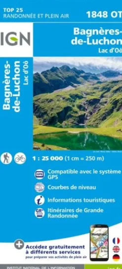 Carte 1848otr Bagnere De Luchon - Cartes | Ign