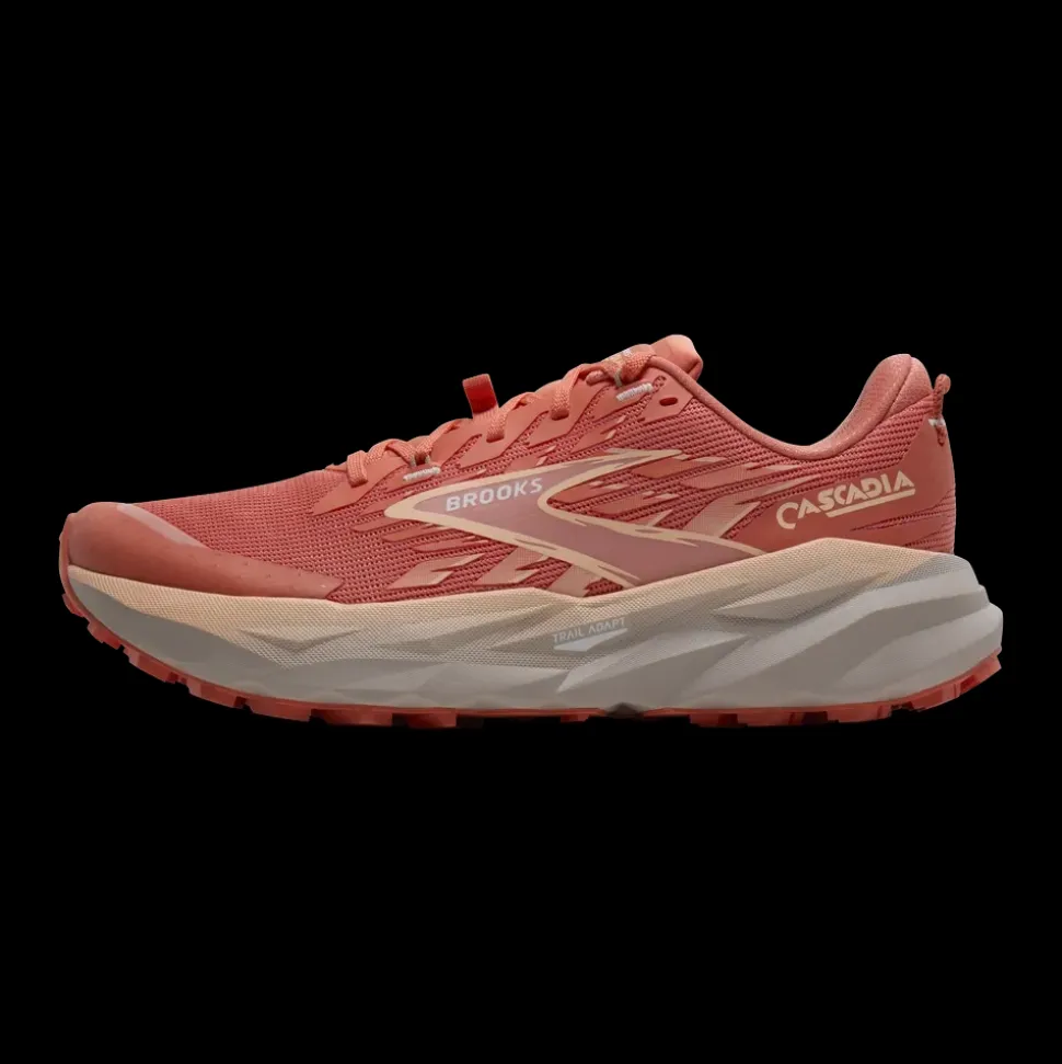 Cascadia 19 Femme Peach Echo - Chaussures | Brooks