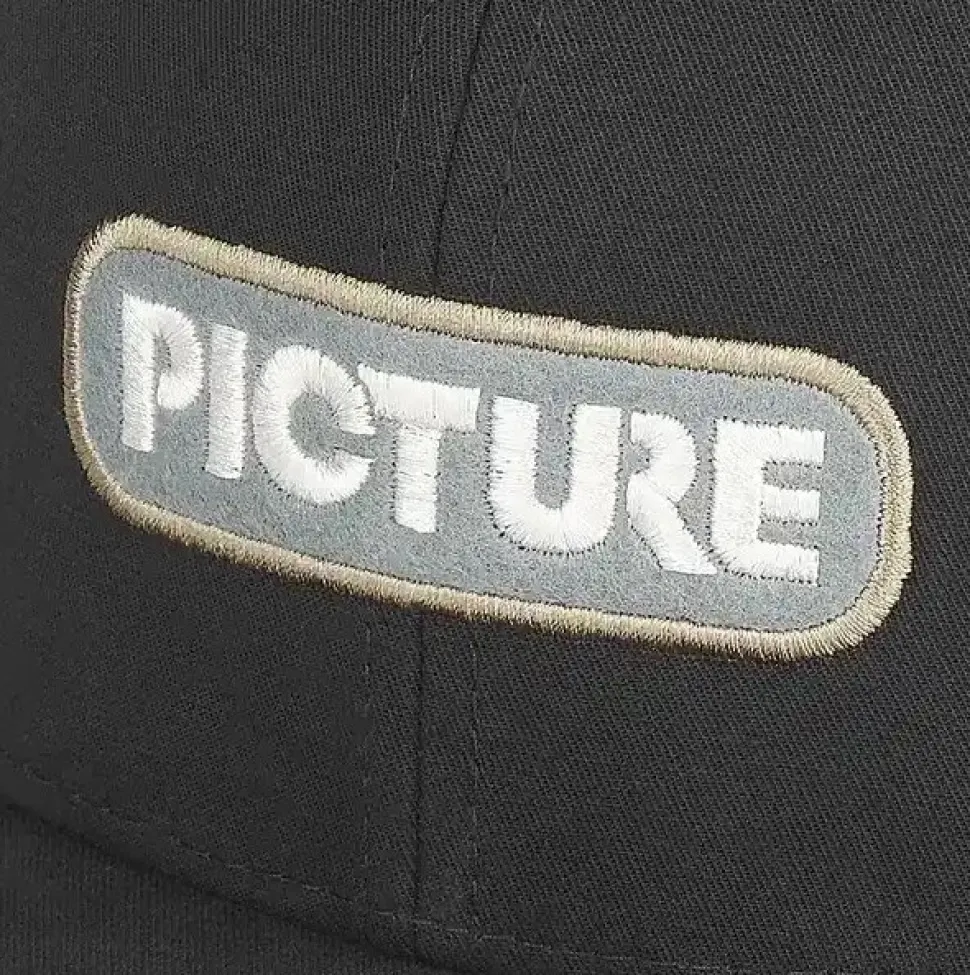 Casquette Byam Trucker Picture - Noir | Picture Organic Clothing