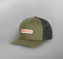 Casquette Byam Trucker Picture  - Tobacco II - Casquette