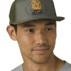 Casquette Journeyman Trucker 2.0 Rye Green Camp Fire | Prana