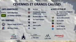 Cevennes Grands Causses - Cartes | 3dmap
