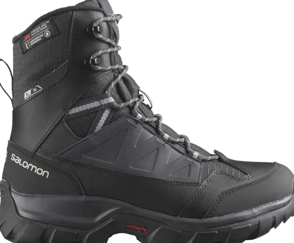 Chalten TS CSWP Femme Black/Ebony - Chaussures | Salomon