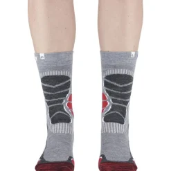 Chaussette Mid Extra Light Rouge - Chaussettes | Monnet