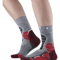 Chaussette Mid Extra Light Rouge - Chaussettes | Monnet