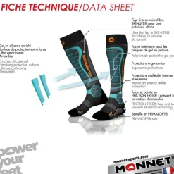 Chaussettes Gelprotech Protection Tibia