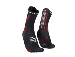 Chaussettes Pro Racing V4.0 Trail Black / Red | Compressport