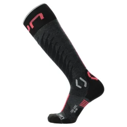 Chaussettes Ski Merino One Femme Anthracite Rose - Chaussettes | Uyn
