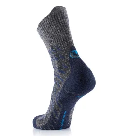 Chaussettes Trek Ultra Cool Linen Crew Navy - Chaussettes | Thermic