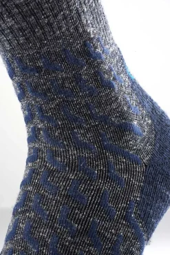 Chaussettes Trek Ultra Cool Linen Crew Navy - Chaussettes | Thermic