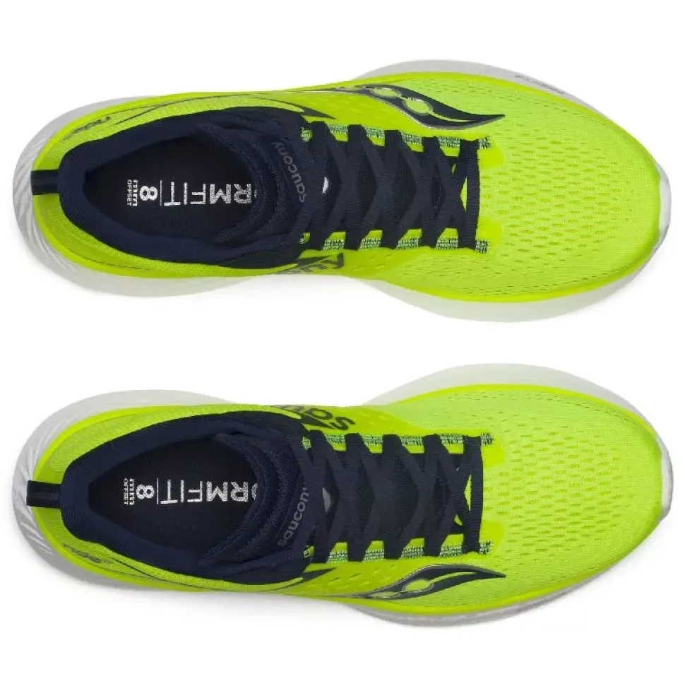 Chaussure De Running Ride 17 Citron Navy - Chaussures | Saucony