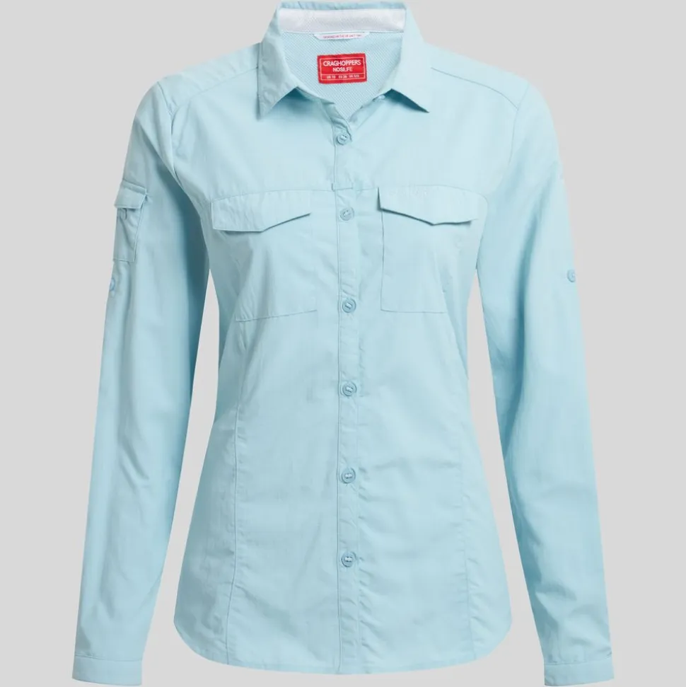 Chemise Femme Nosilife Adventure III Sky Blue - Chemise | Craghoppers