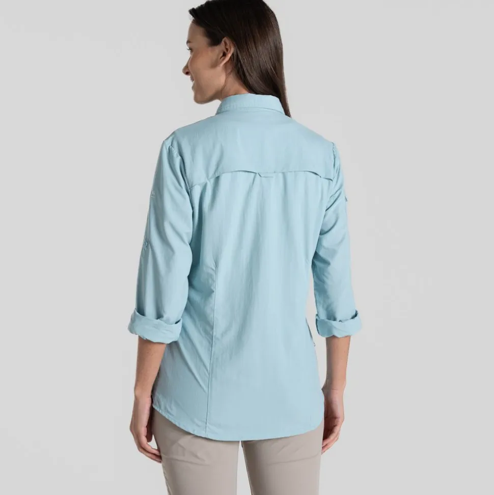 Chemise Femme Nosilife Adventure III Sky Blue - Chemise | Craghoppers