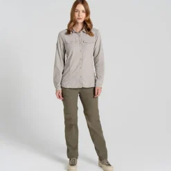 Chemise Femme Nosilife Adventure III Soft Mushroom | Craghoppers
