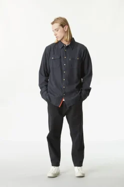 Chemise Lewell Dark Blue - Chemise | Picture Organic Clothing