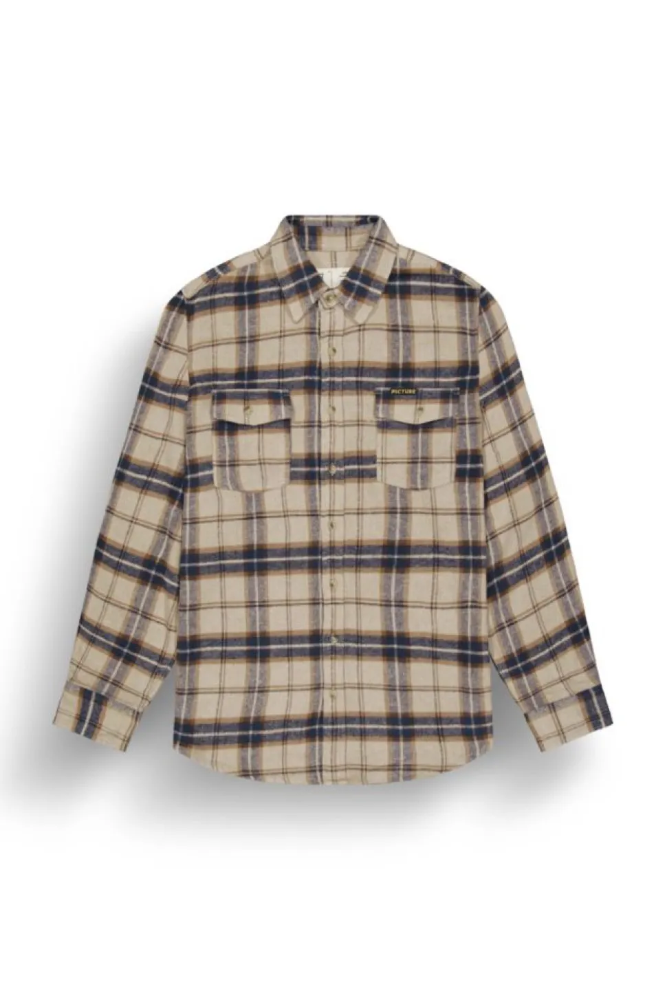 Chemise Niley Wood Ash Plaid - Chemise | Picture Organic Clothing