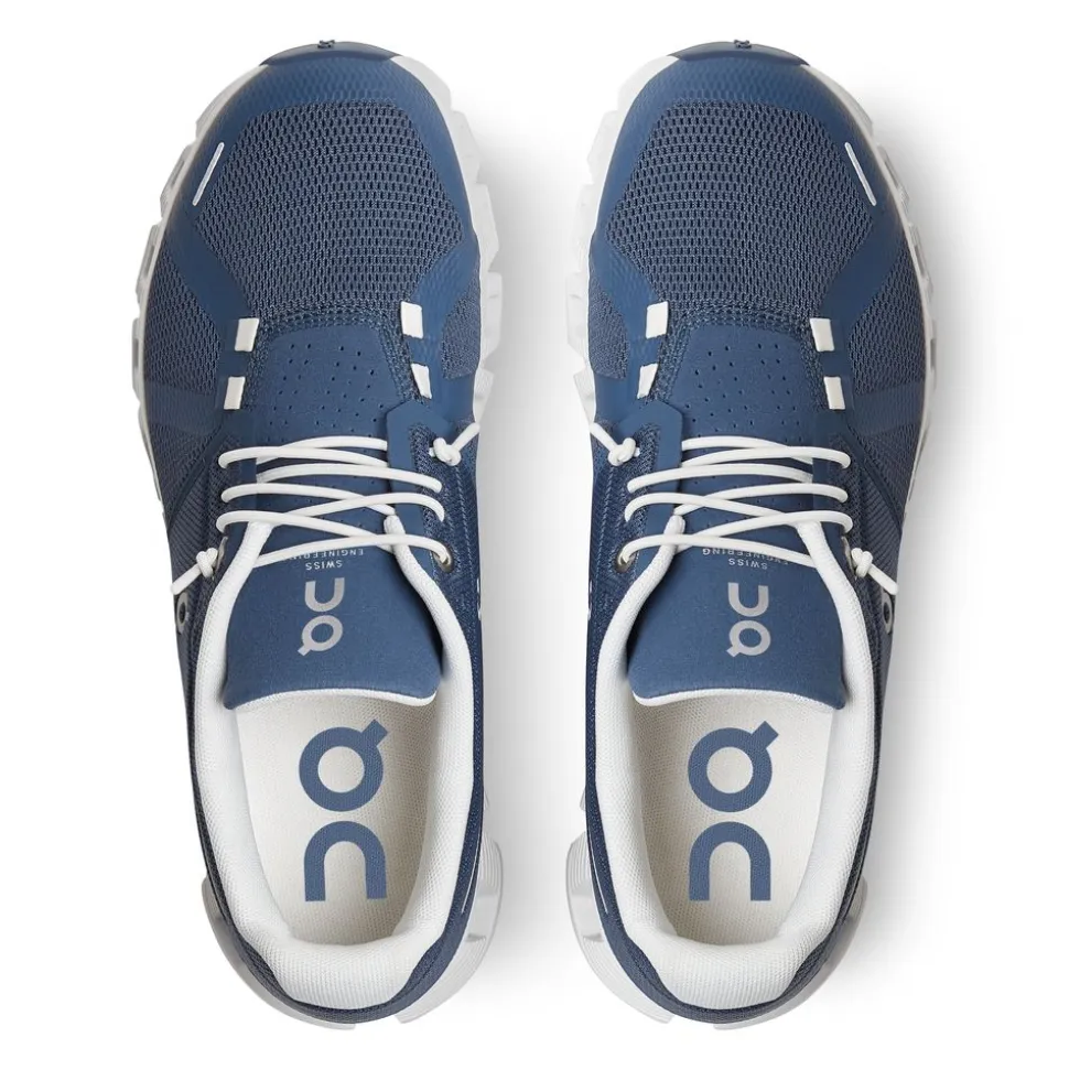 Cloud 5 Femme Denim White - Chaussures | On Running