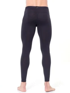 Collant Oasis 200 Noir With Fly - Pantalon | Icebreaker