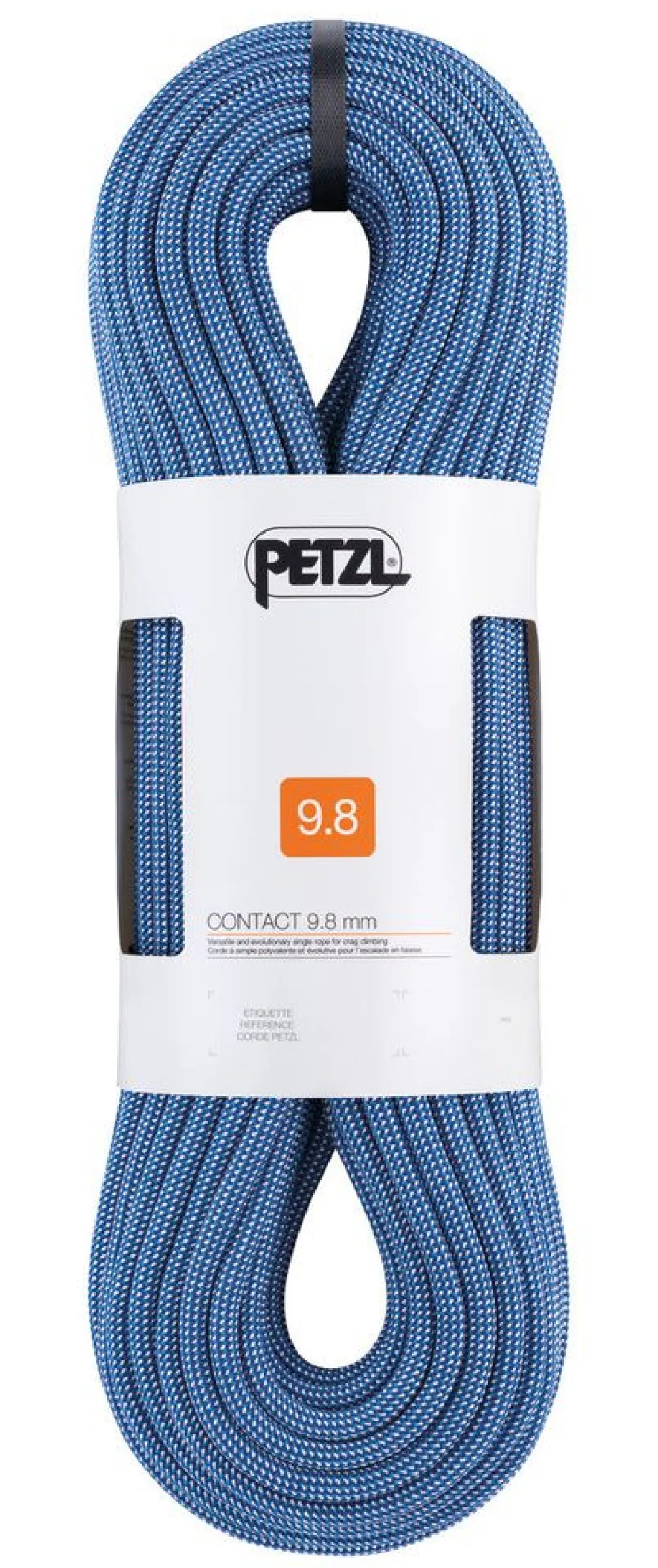Contact 9.8mm Bleu X 80m - Cordes A Simple | Petzl