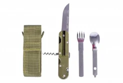 Couteau Bivouac + Housse - Couverts | Cao