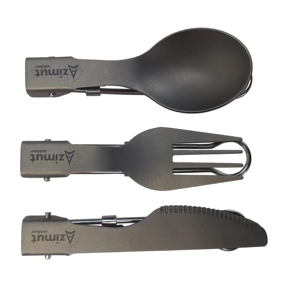 Couverts Pliants Titanium - Couverts | Azimut Outdoor