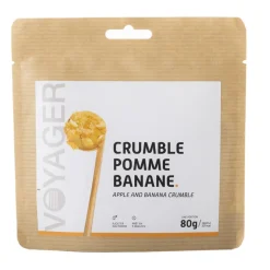 Crumble Pomme Banane - Repas Lyophilise | Voyager